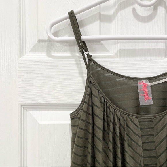 Free People Layered Sheer Striped Tank - Picture 4 of 15